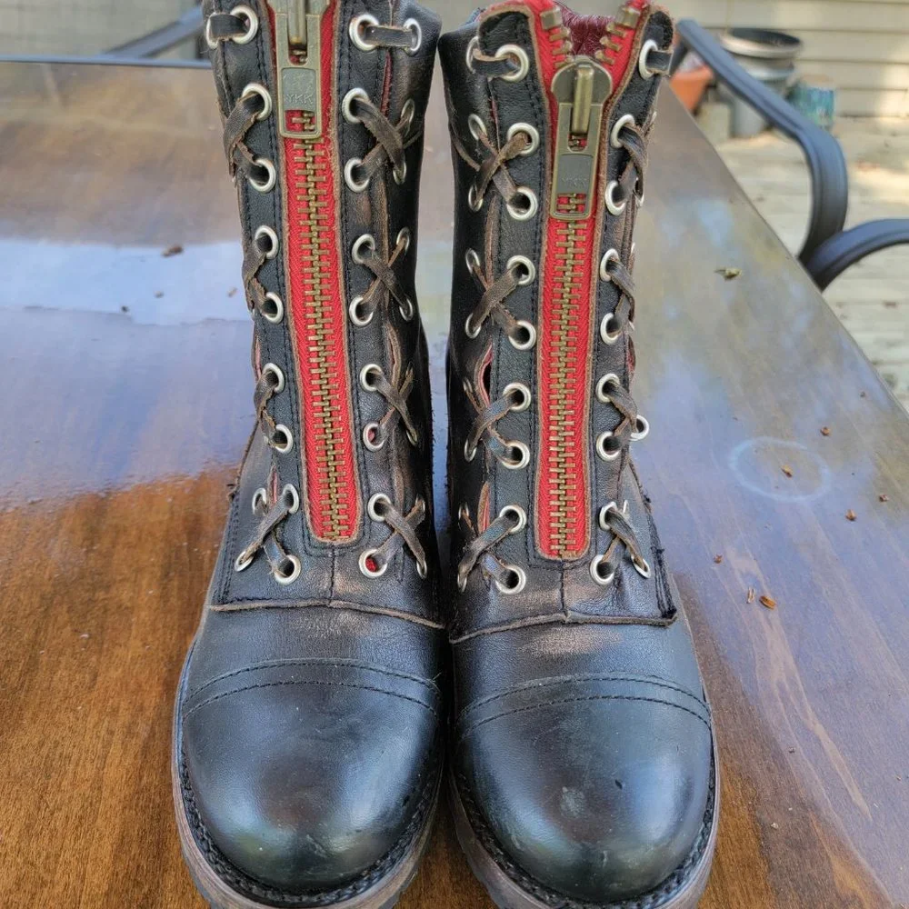Combat boots - Picture 5 of 8